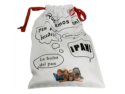 bolsa de pan personalizada con fotos