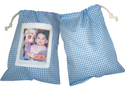 bolsa de merienda personalizada con fotos